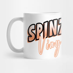 Spinz Vinyl Logo Orange Mug